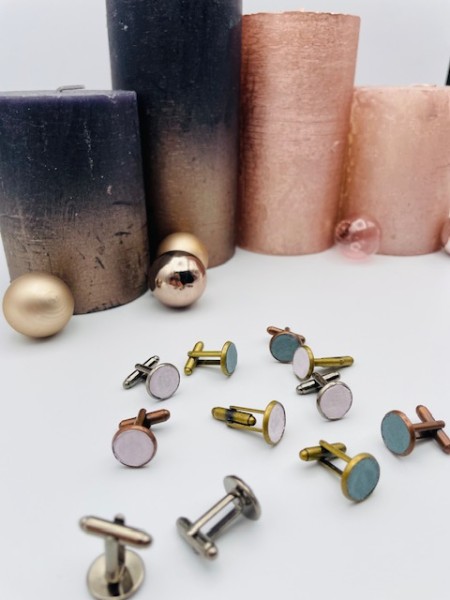 gunmetall schwarz antik bronze flieder manschetten-knoepfe-manschettenknoepfe-kupfer-messing-weidenzweig-12mm-12-mm--943